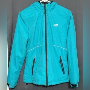 New Balance Aqua Blue Windbreaker